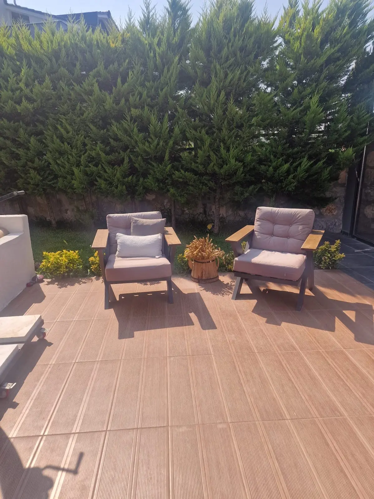 Garden area